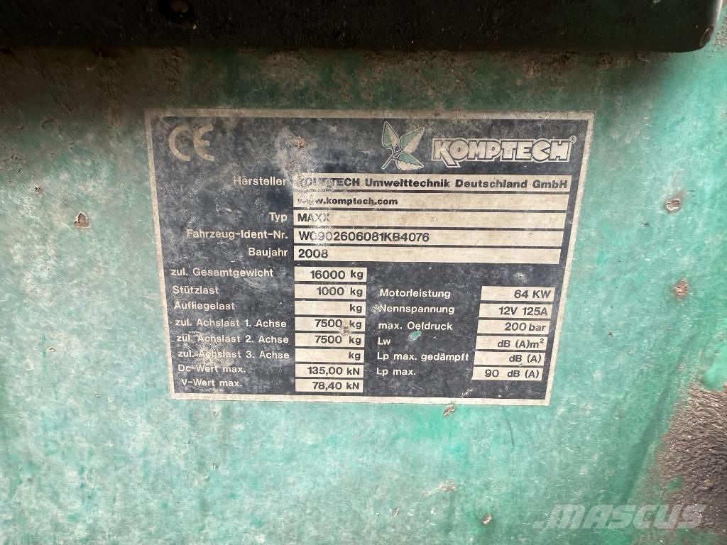 Komptech Maxx Mobilie sieti