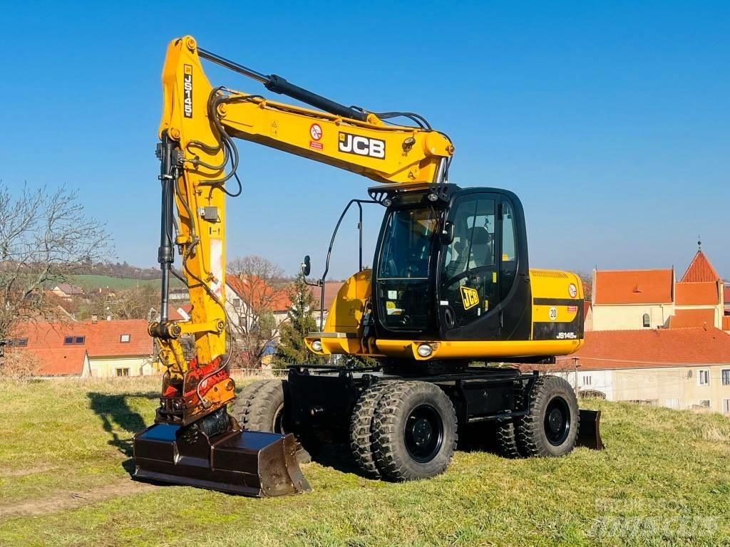 JCB JS 145 W Ekskavatori uz riteņiem
