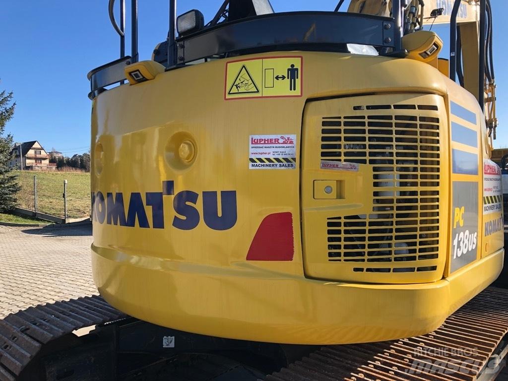 Komatsu PC138US-11 Kāpurķēžu ekskavatori