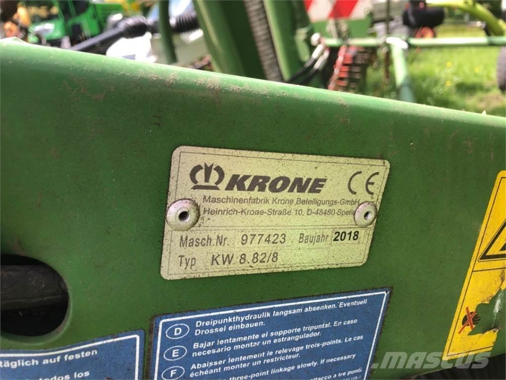 Krone KW 8.82/8 Grābekļi un siena ārdītāji