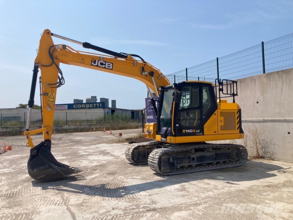 JCB 140 X Kāpurķēžu ekskavatori