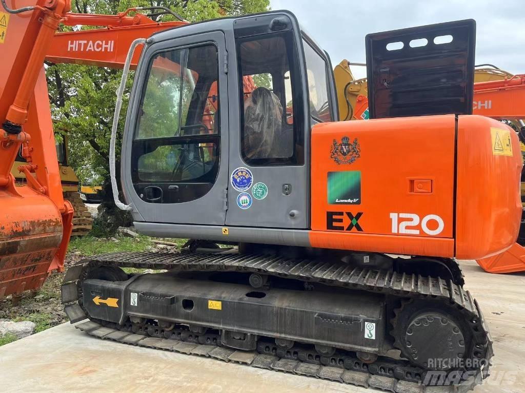 Hitachi EX 120 Kāpurķēžu ekskavatori