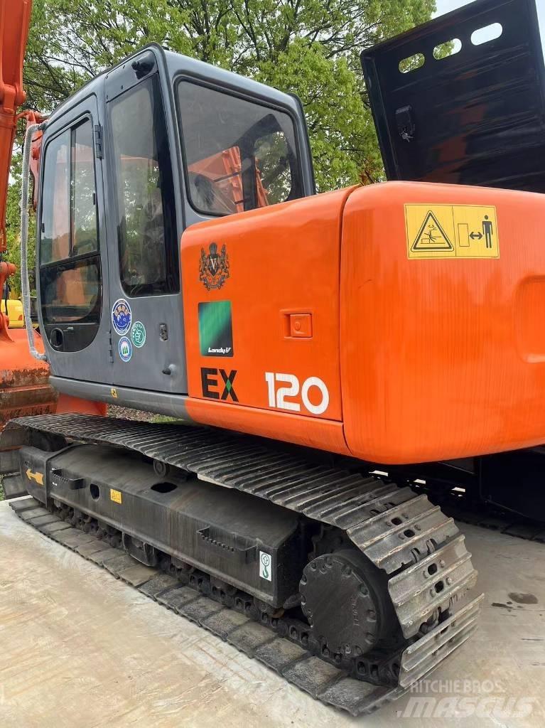Hitachi EX 120 Kāpurķēžu ekskavatori