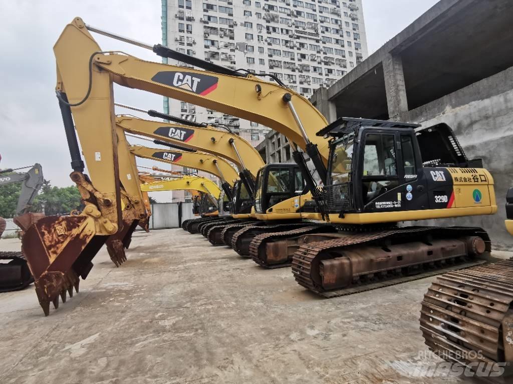 CAT 329 D Kāpurķēžu ekskavatori