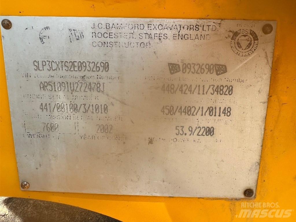 JCB 3 CX Ekskavatori-iekrāvēji