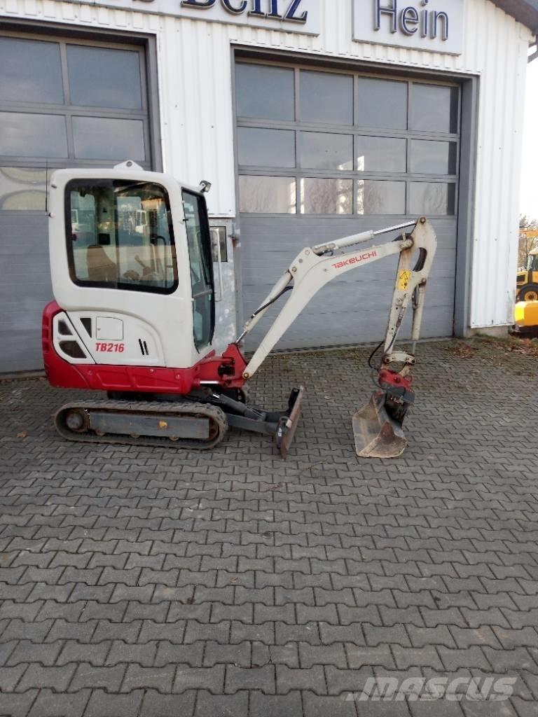 Takeuchi TB 216 Mini ekskavatori < 7 t