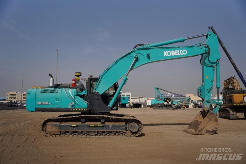 Kobelco SK350LC-10 Kāpurķēžu ekskavatori