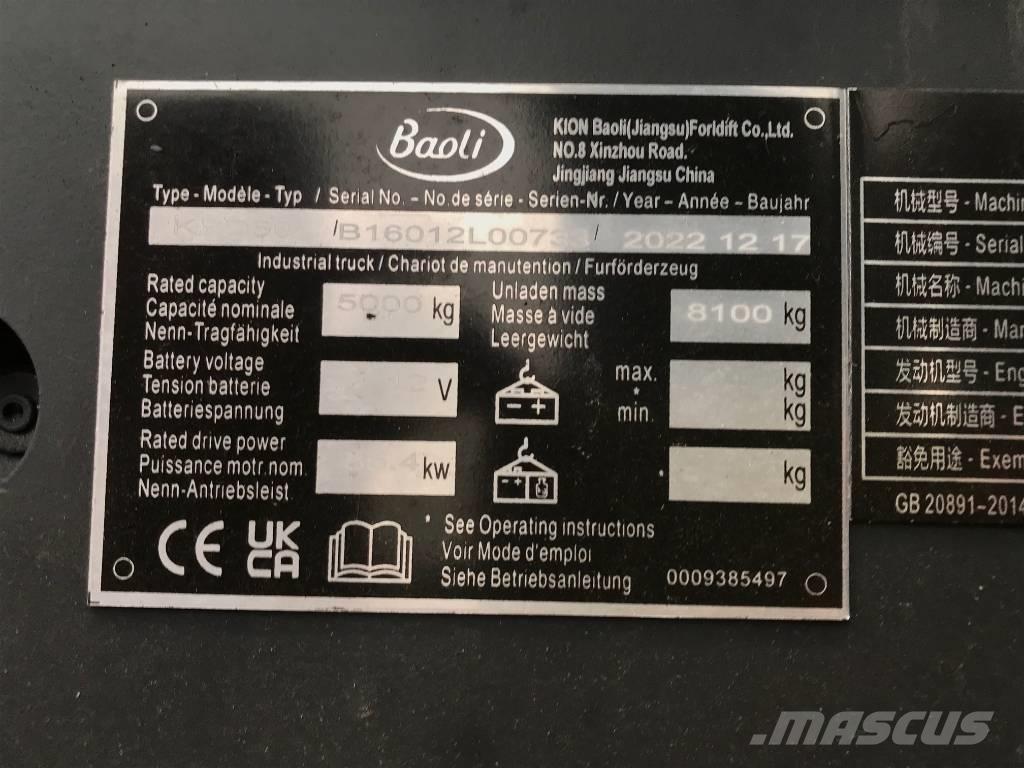Baoli KBD 40 Tehnika ar dīzeļa dzinēju