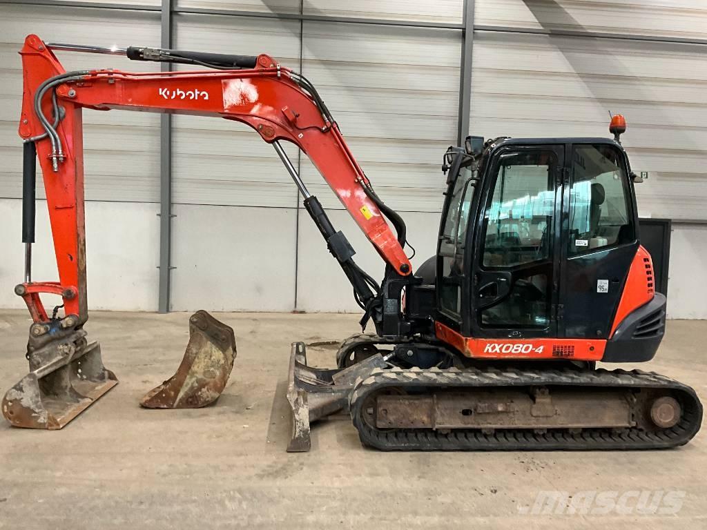 Kubota KX 080-4 Vidēja lieluma ekskavatori 7 t - 12 t