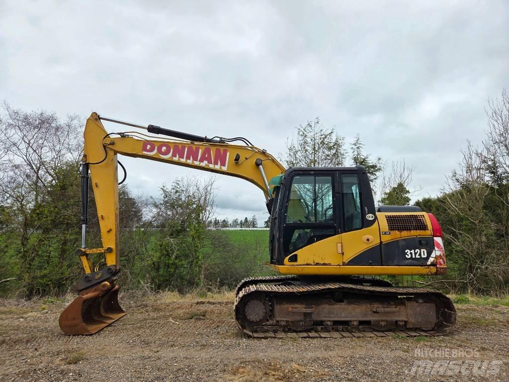 CAT 312 D Kāpurķēžu ekskavatori