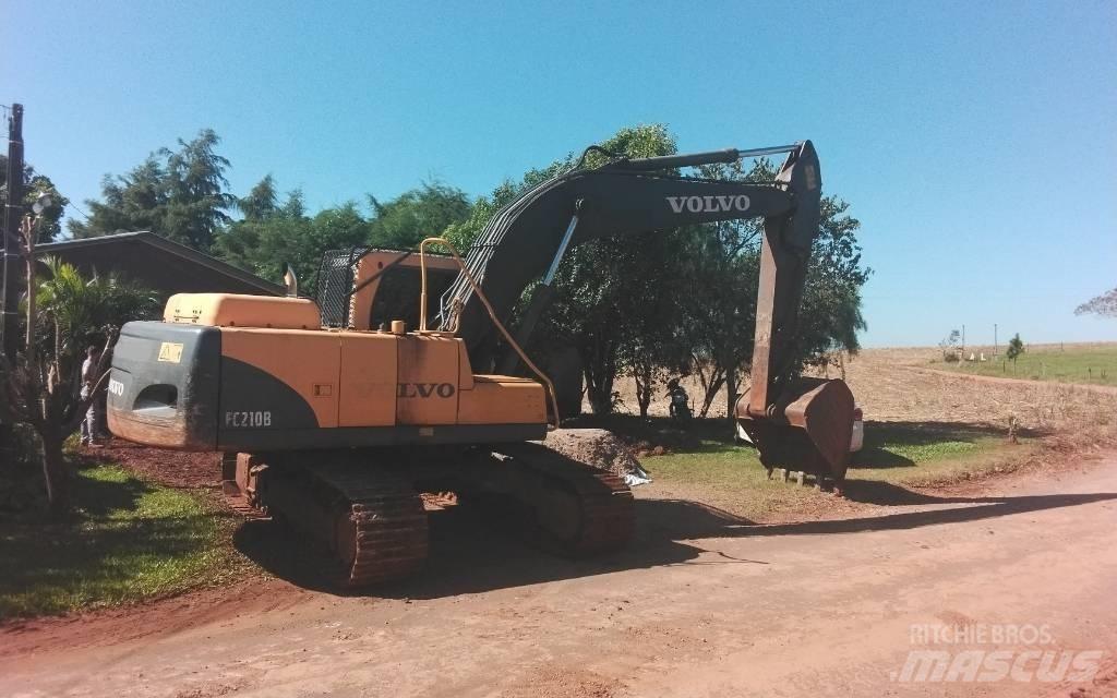 Volvo EC 210 B Kāpurķēžu ekskavatori