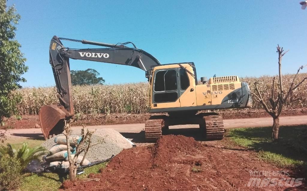Volvo EC 210 B Kāpurķēžu ekskavatori
