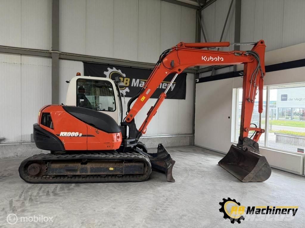 Kubota KX080-3 Vidēja lieluma ekskavatori 7 t - 12 t