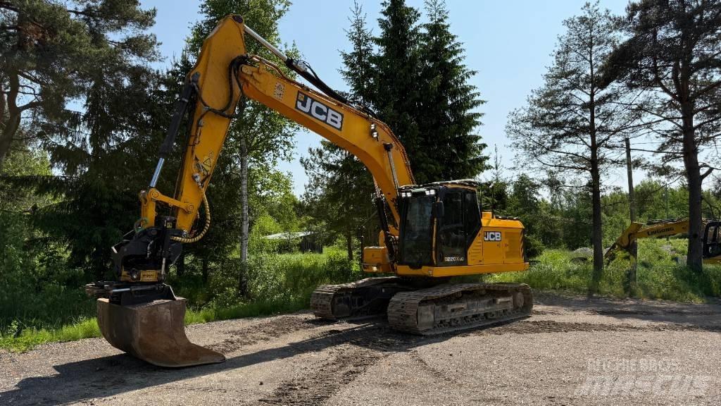 JCB 220X LC Kāpurķēžu ekskavatori