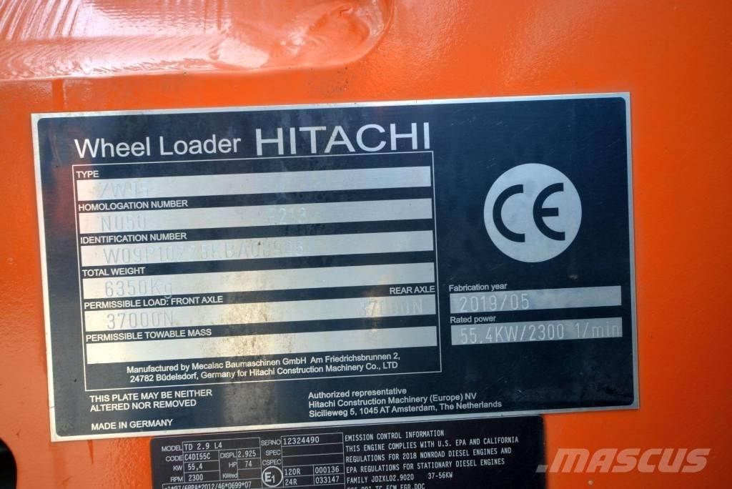 Hitachi ZW 95-6 C Iekrāvēji uz riteņiem