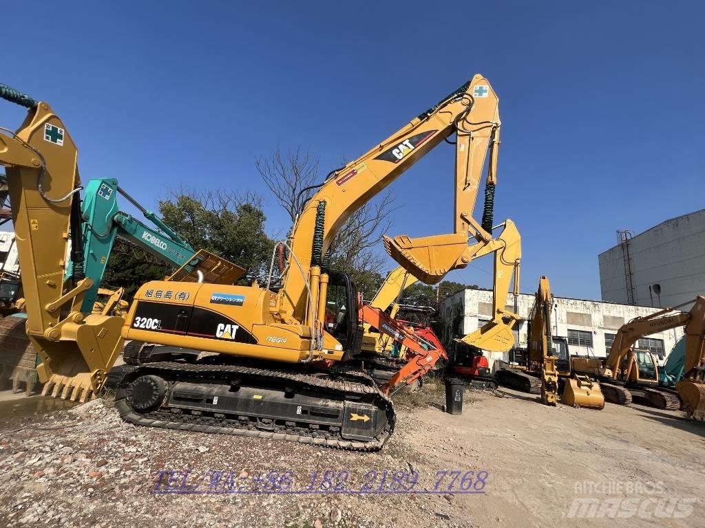 CAT 320C Kāpurķēžu ekskavatori