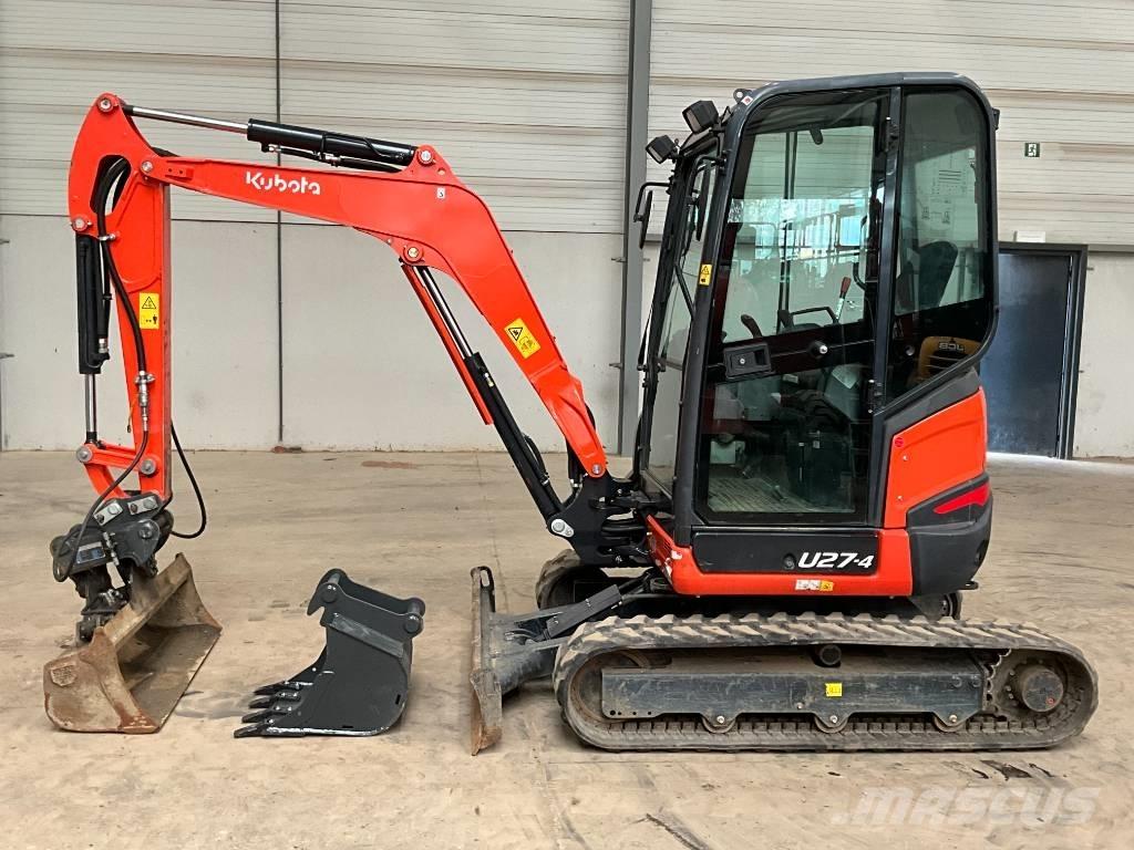 Kubota U 27-4 Mini ekskavatori < 7 t