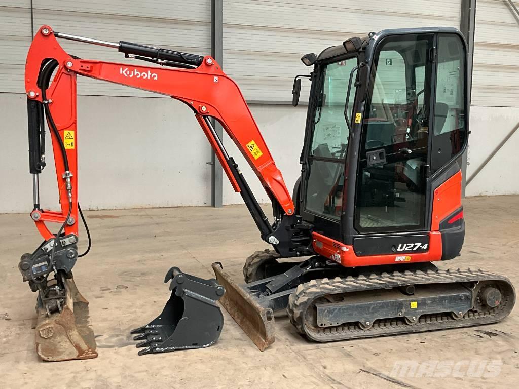 Kubota U 27-4 Mini ekskavatori < 7 t