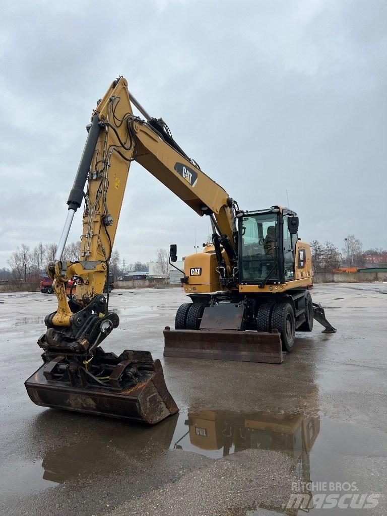 CAT M 316 F Ekskavatori uz riteņiem