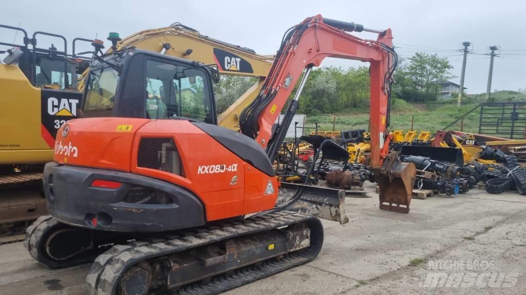 Kubota Kx 080-4 Vidēja lieluma ekskavatori 7 t - 12 t