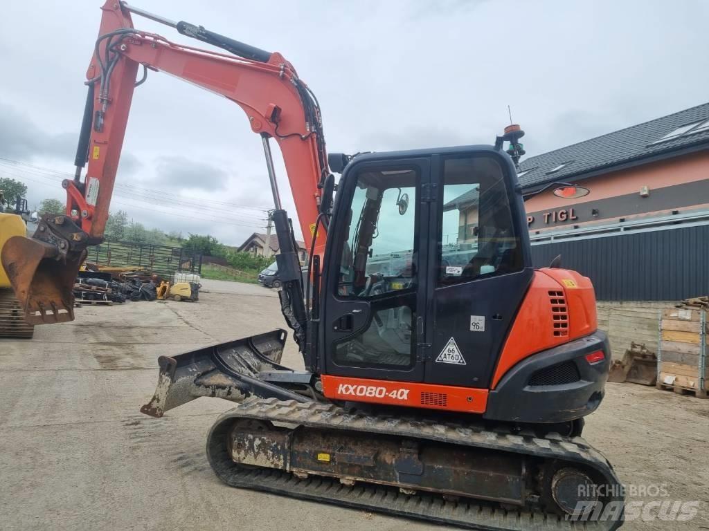 Kubota Kx 080-4 Vidēja lieluma ekskavatori 7 t - 12 t