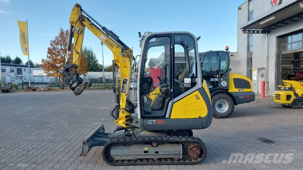 Wacker Neuson ET24 Kāpurķēžu ekskavatori