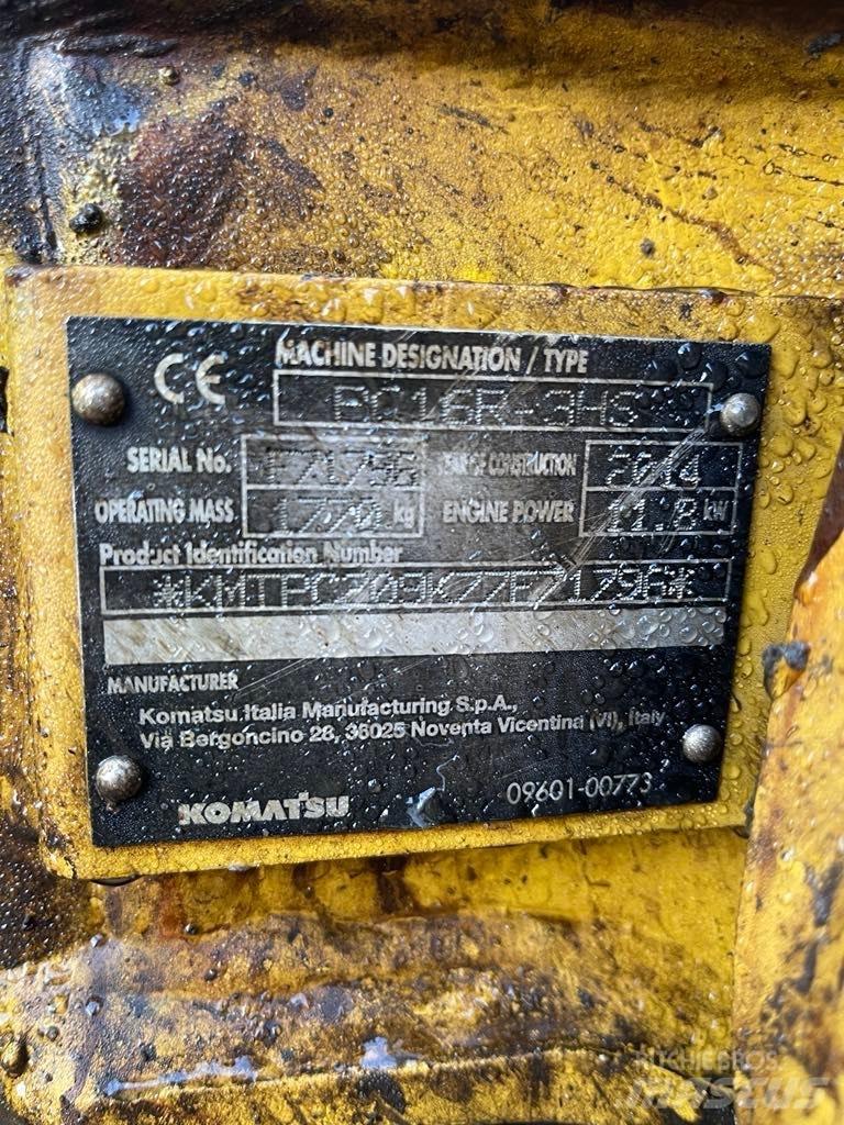 Komatsu PC 16 R-3HS Mini ekskavatori < 7 t