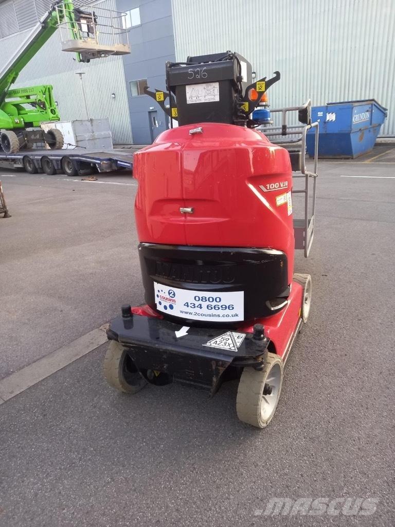 Manitou 100 VJR Vertikālie pacēlāji
