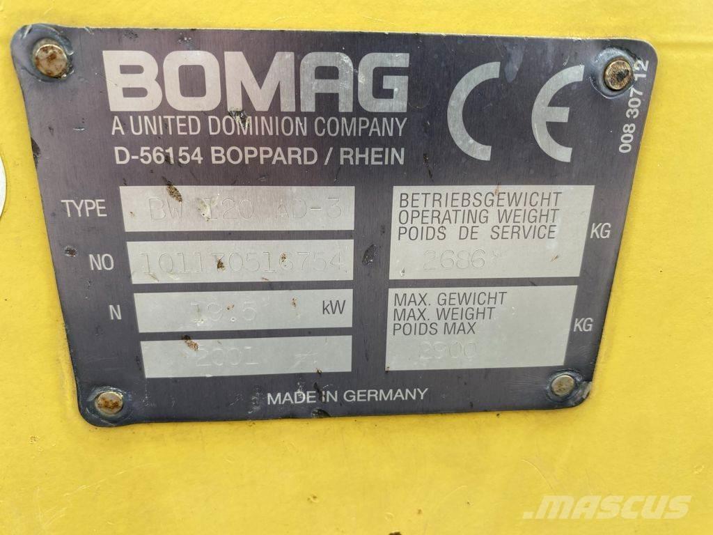 Bomag BW 120 AD Vibratori