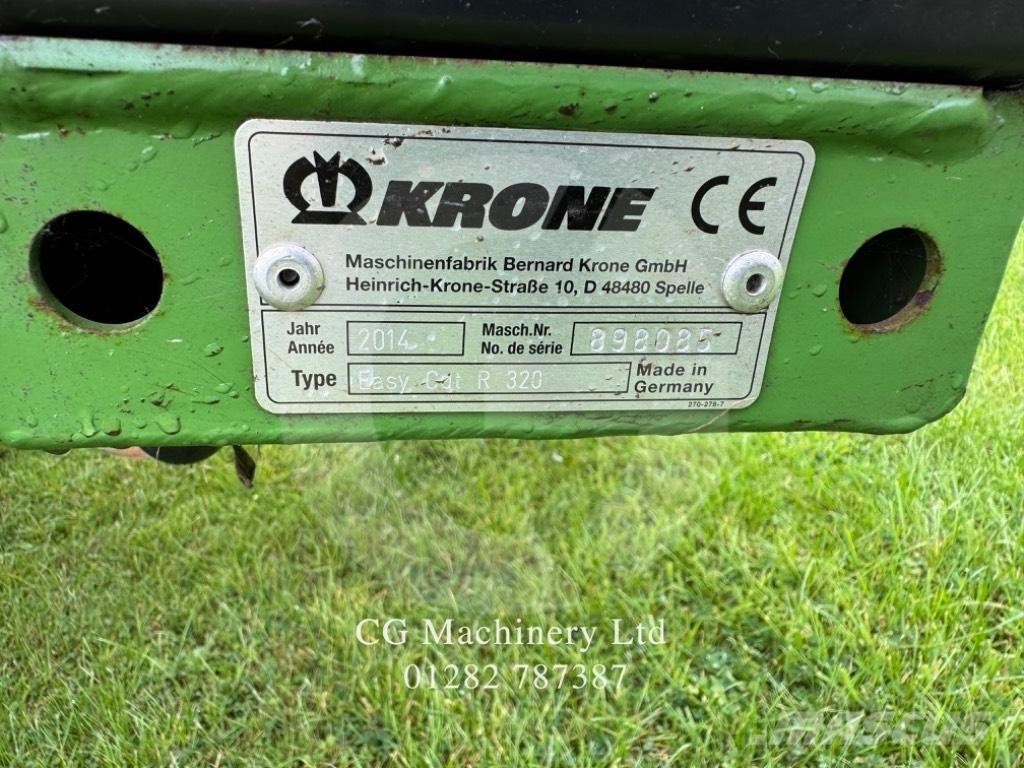 Krone R320 Piekabināmās pļaujmašīnas