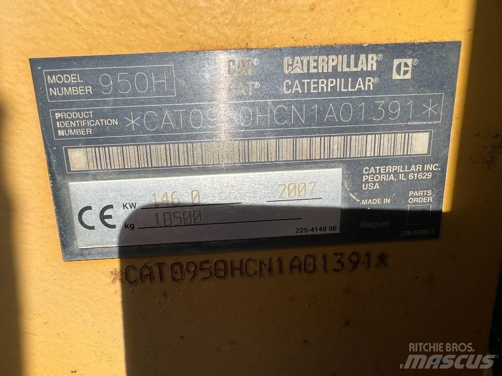 CAT 950 H Iekrāvēji uz riteņiem