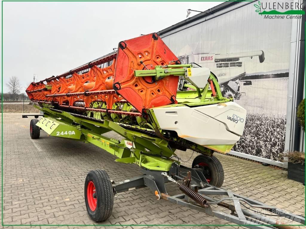 CLAAS Vario 1200 Ražas novākšanas galvas