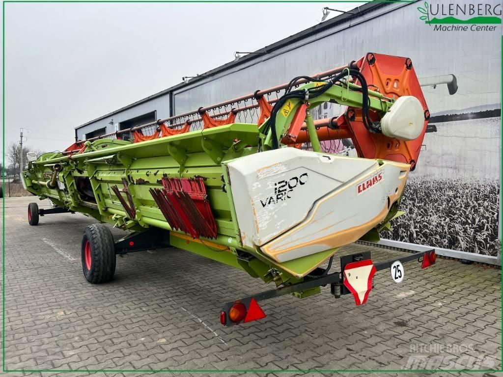 CLAAS Vario 1200 Ražas novākšanas galvas