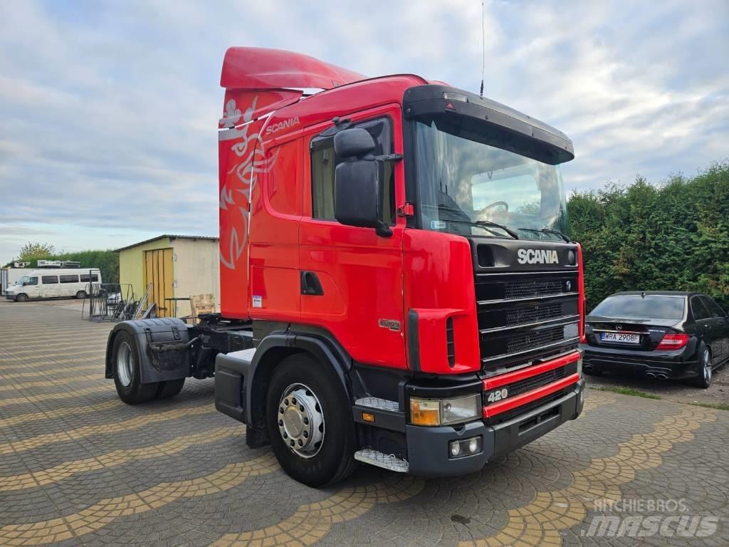 Scania 124 L 420 Vilcēji