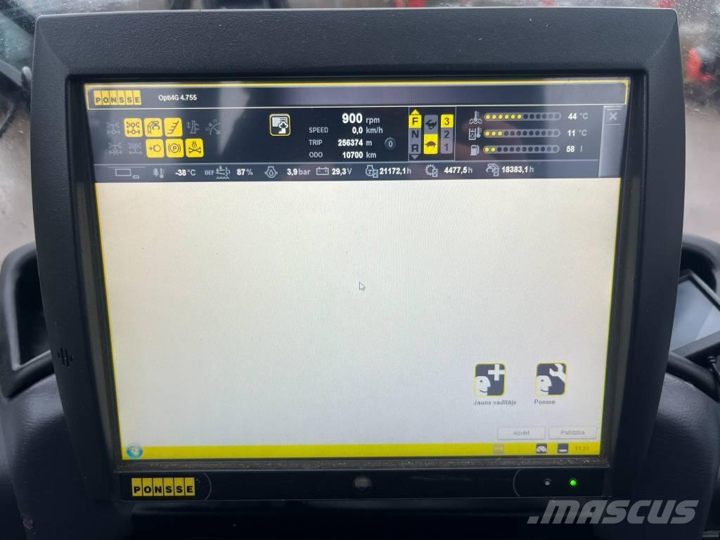 Ponsse Ergo 8W Harvesteri