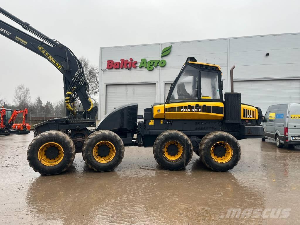 Ponsse Ergo 8W Harvesteri