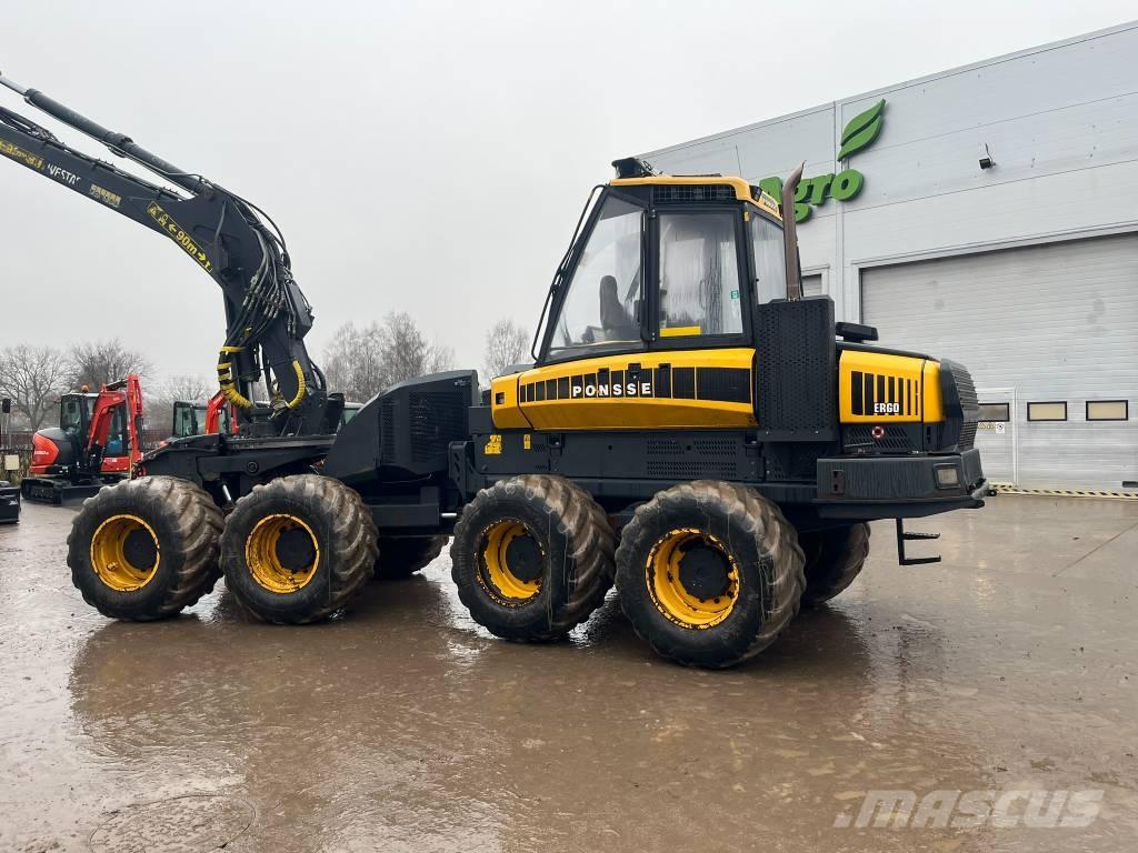 Ponsse Ergo 8W Harvesteri