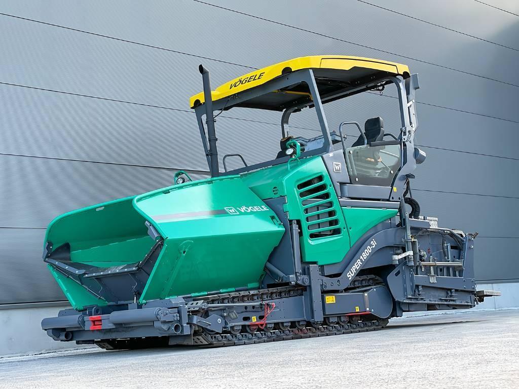 Vögele SUPER 1800-3I Asfalta klājēji