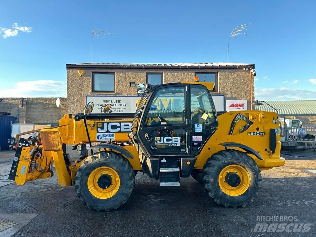 JCB 540-170 Teleskopiskie manipulatori