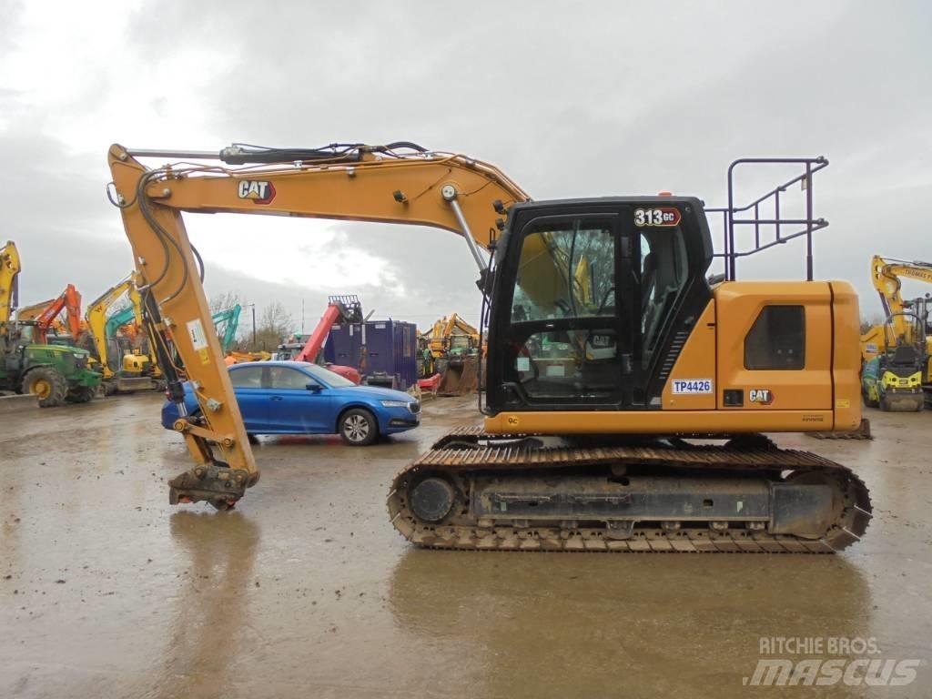 CAT 313 GC Kāpurķēžu ekskavatori
