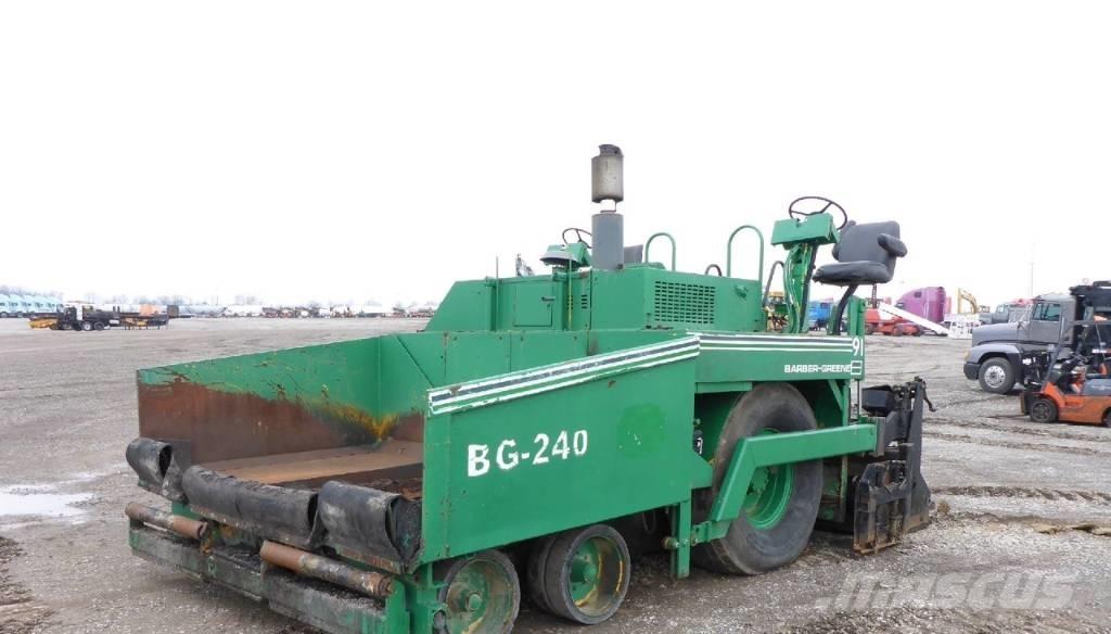 Barber-Greene BG 240 Asfalta klājēji