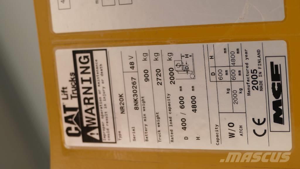 CAT NR 20 Lielaugstuma pārvadātājs