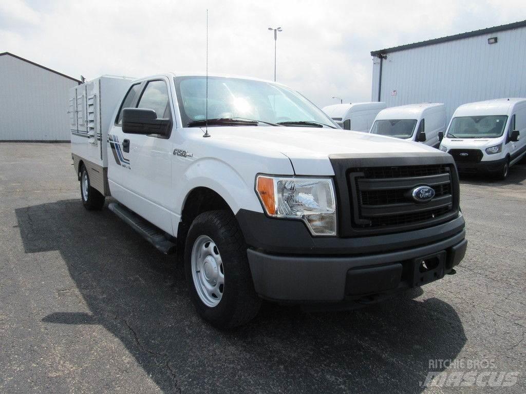 Ford F-150 Vieglais kravas automobilis/izkraušana no sāniem