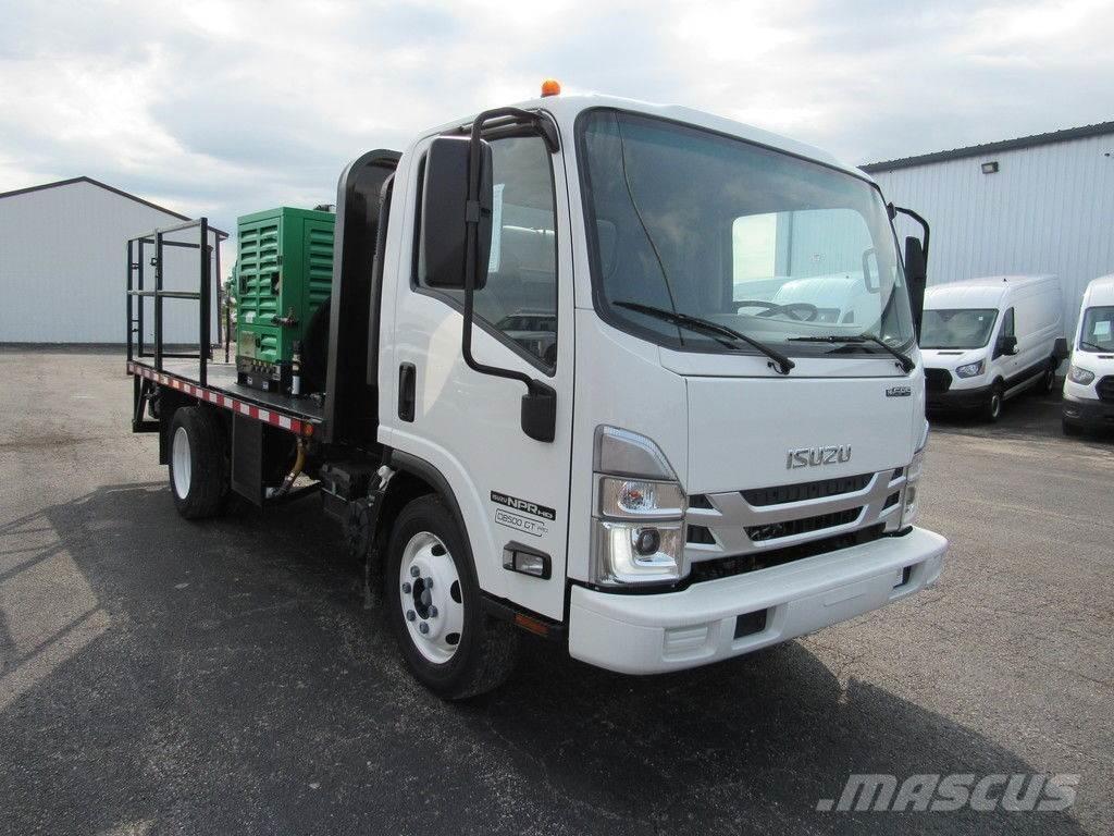 Isuzu NPR HD Platformas/izkraušana no sāniem