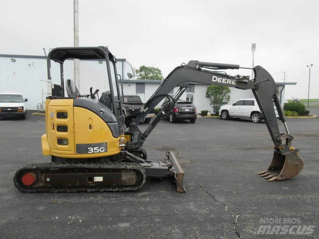 John Deere 35G Kāpurķēžu ekskavatori