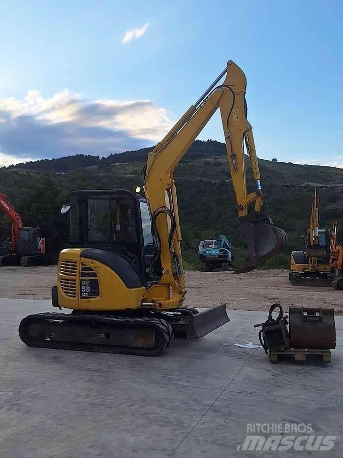 Komatsu PC55 Mini ekskavatori < 7 t