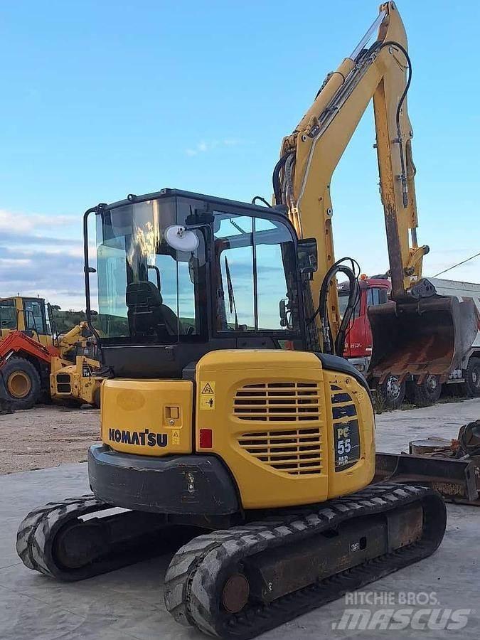 Komatsu PC55 Mini ekskavatori < 7 t