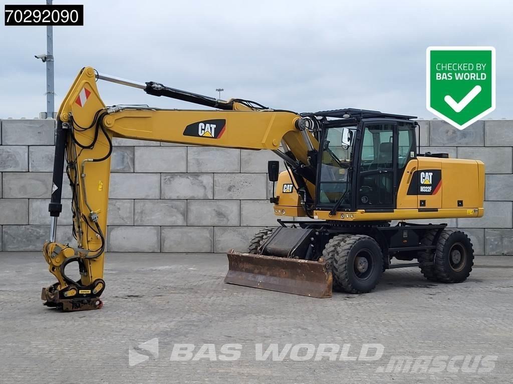CAT M322 F Ekskavatori uz riteņiem