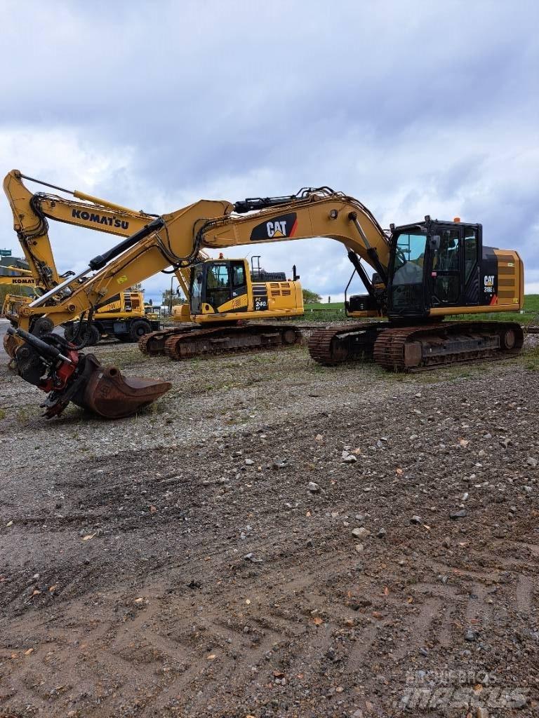CAT 318 E L Kāpurķēžu ekskavatori