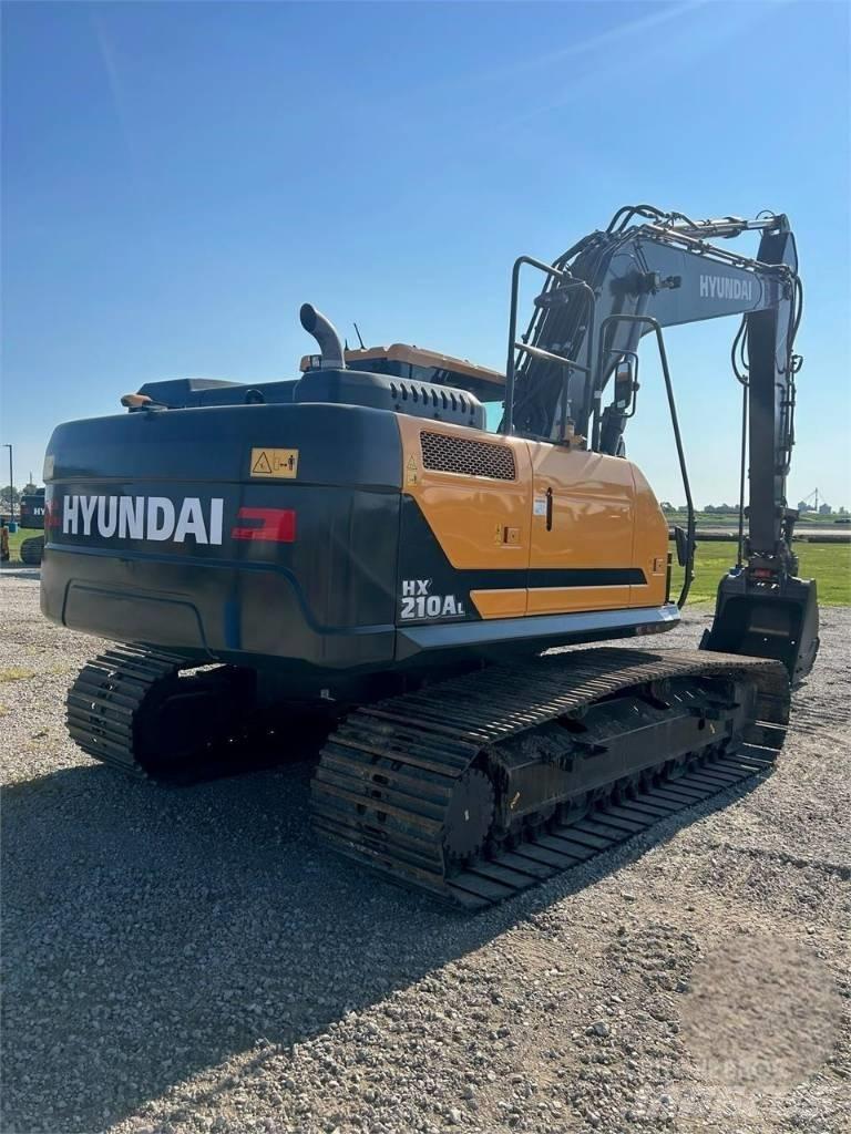 Hyundai HX210 Kāpurķēžu ekskavatori